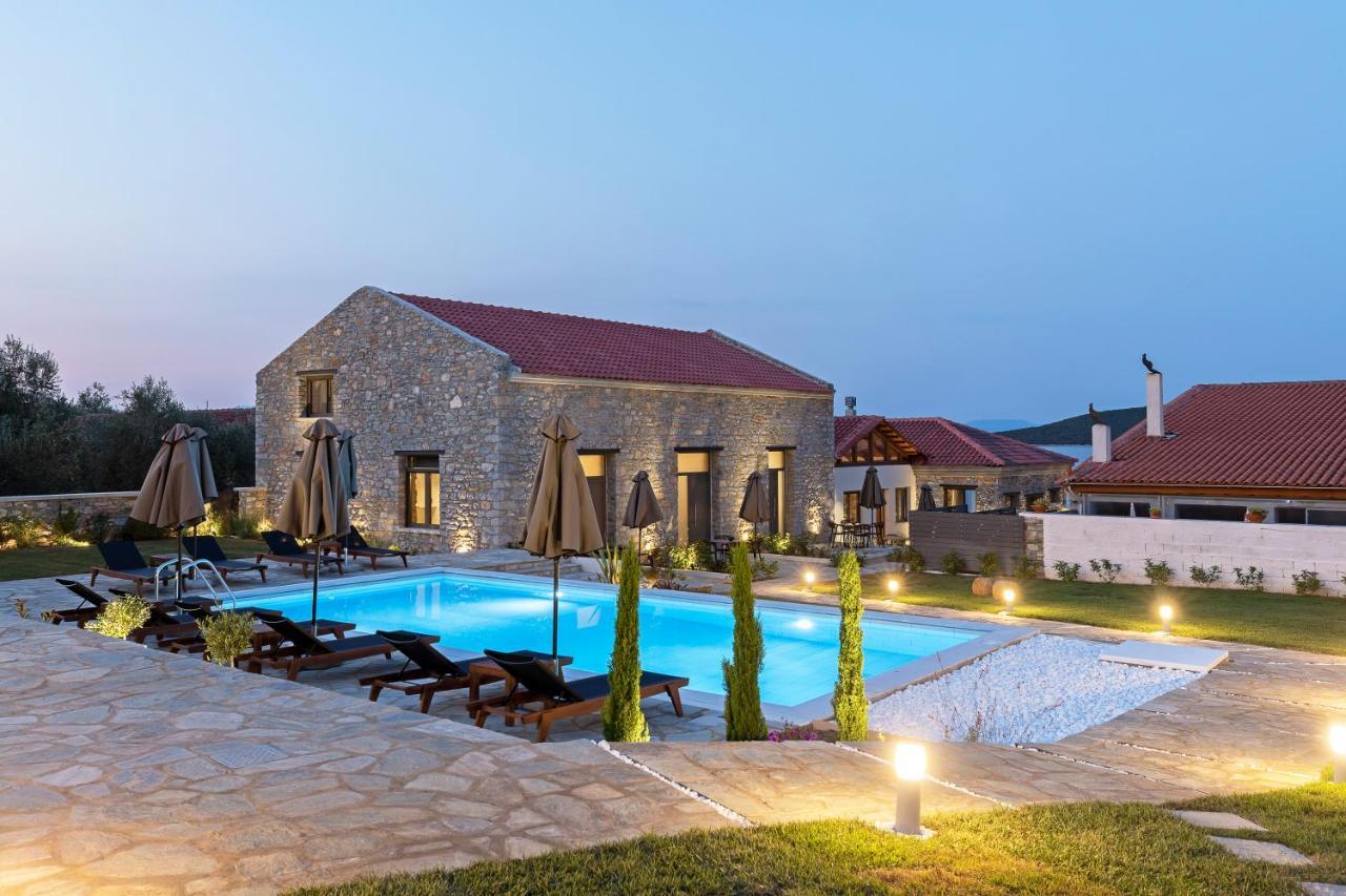 Lichnos Luxury Suites Sourpi Buitenkant foto