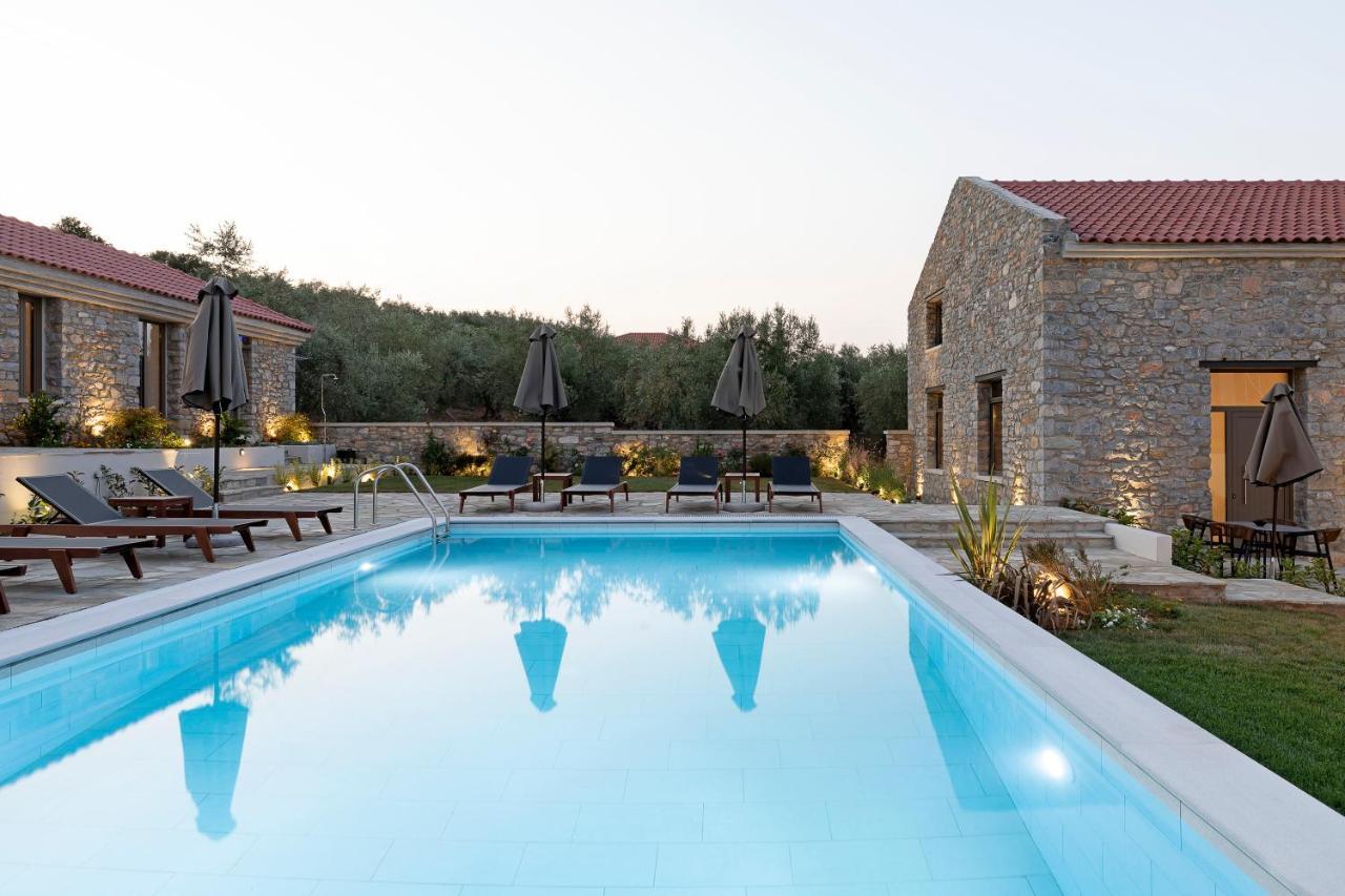 Lichnos Luxury Suites Sourpi Buitenkant foto