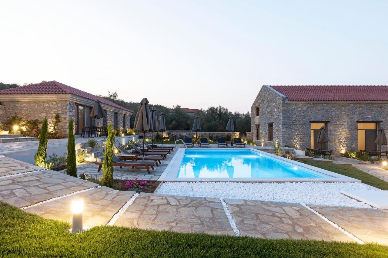 Lichnos Luxury Suites Sourpi Buitenkant foto