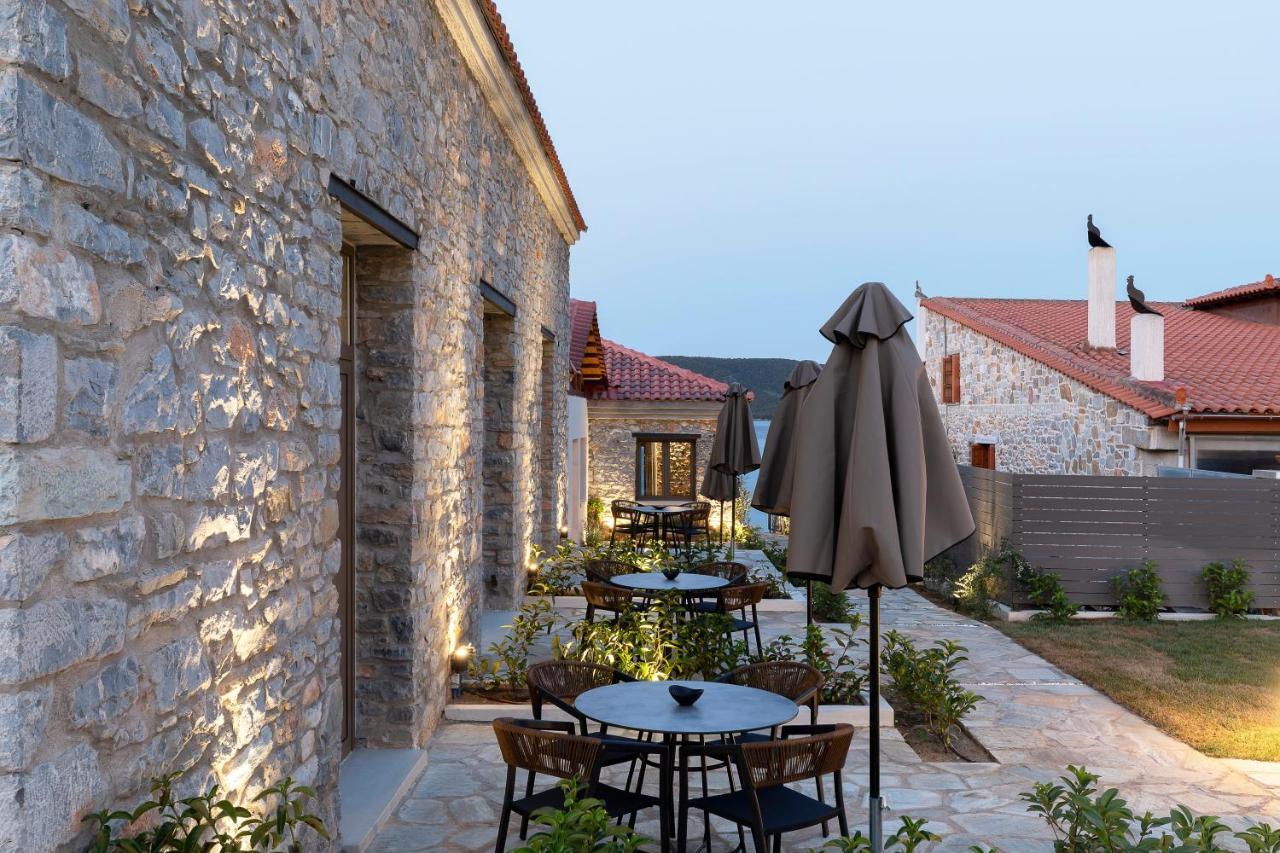 Lichnos Luxury Suites Sourpi Buitenkant foto