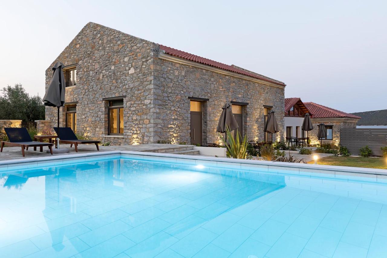 Lichnos Luxury Suites Sourpi Buitenkant foto