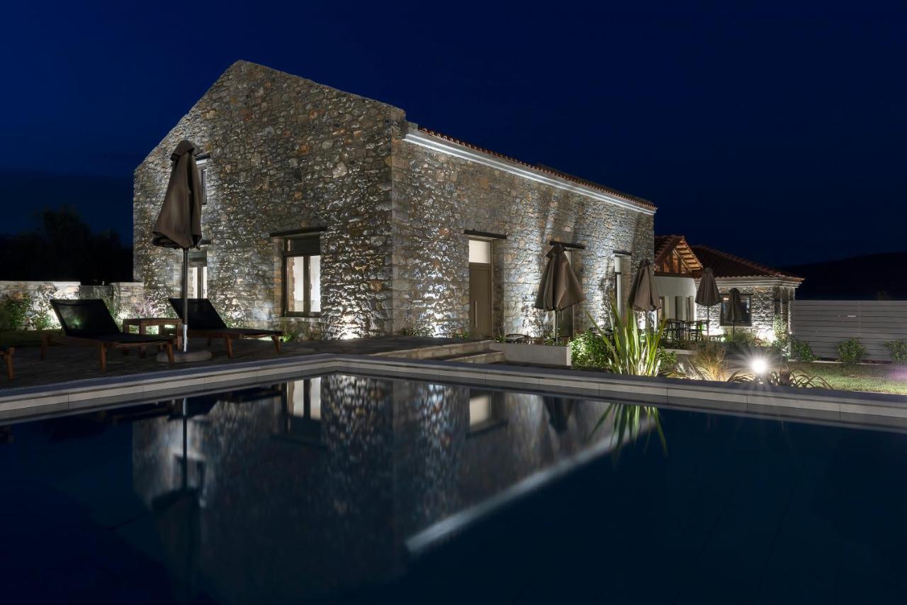 Lichnos Luxury Suites Sourpi Buitenkant foto