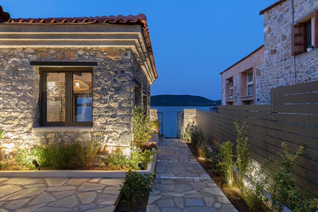 Lichnos Luxury Suites Sourpi Buitenkant foto