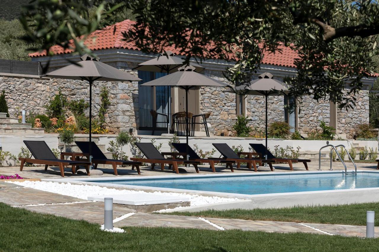 Lichnos Luxury Suites Sourpi Buitenkant foto