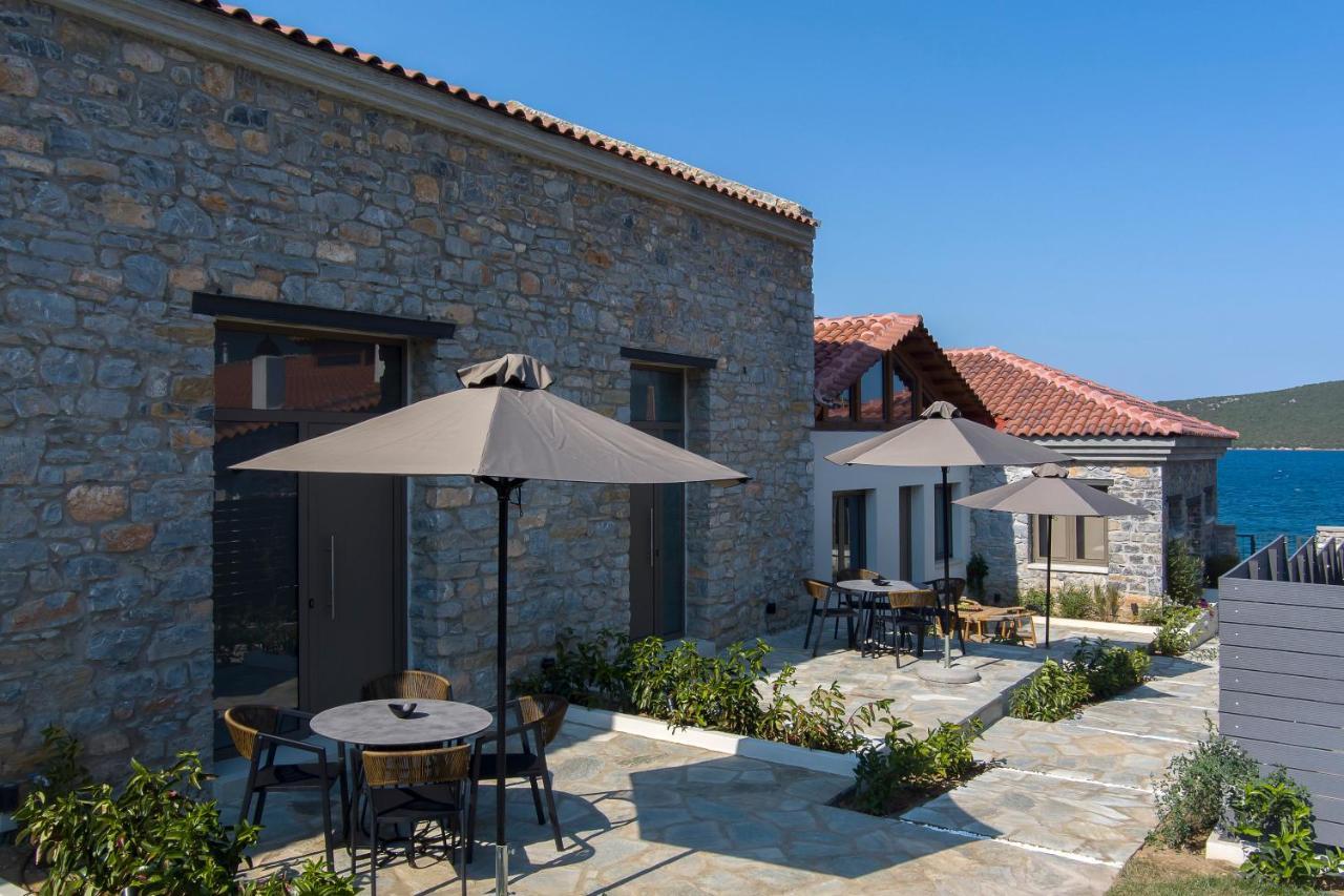 Lichnos Luxury Suites Sourpi Buitenkant foto