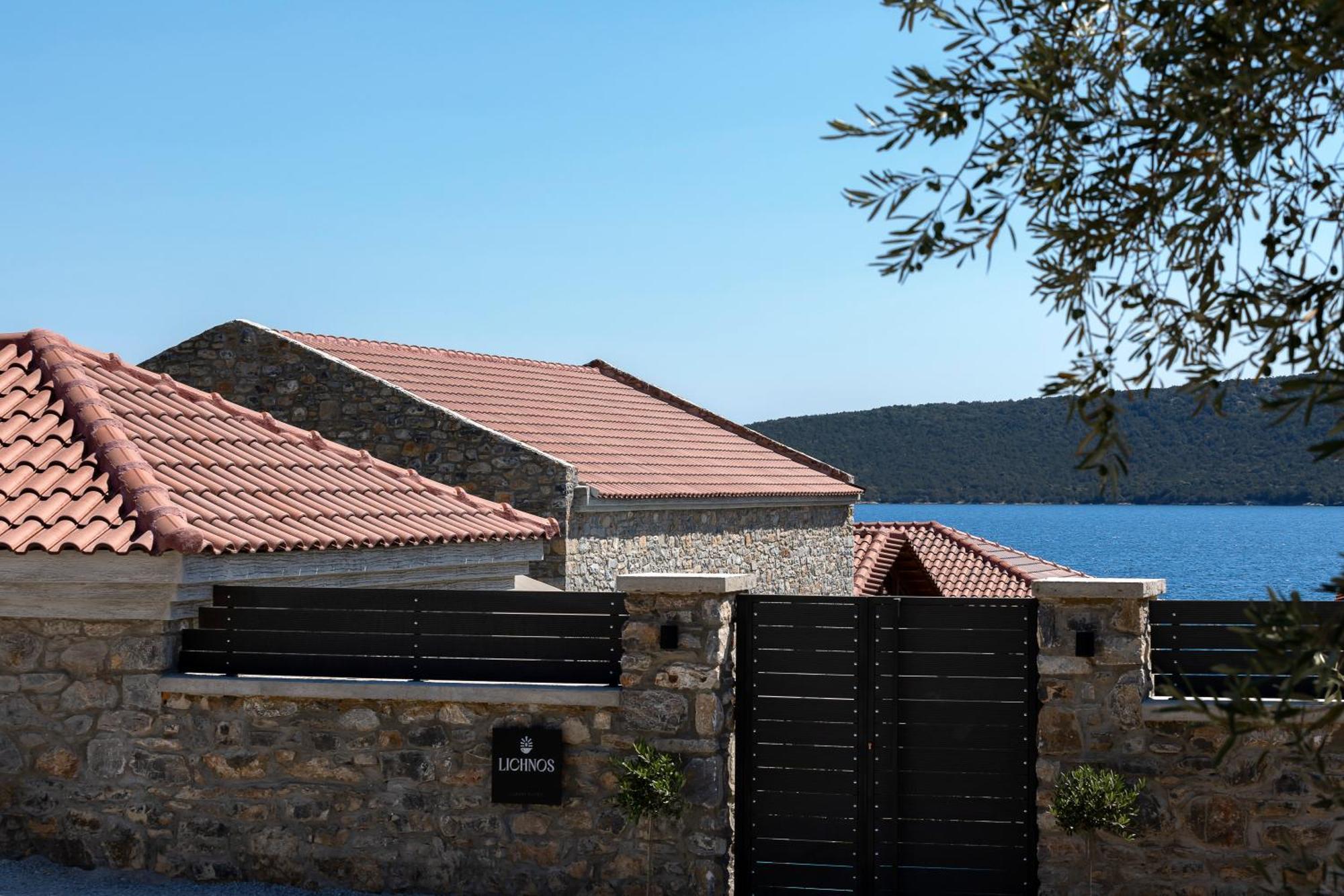 Lichnos Luxury Suites Sourpi Buitenkant foto