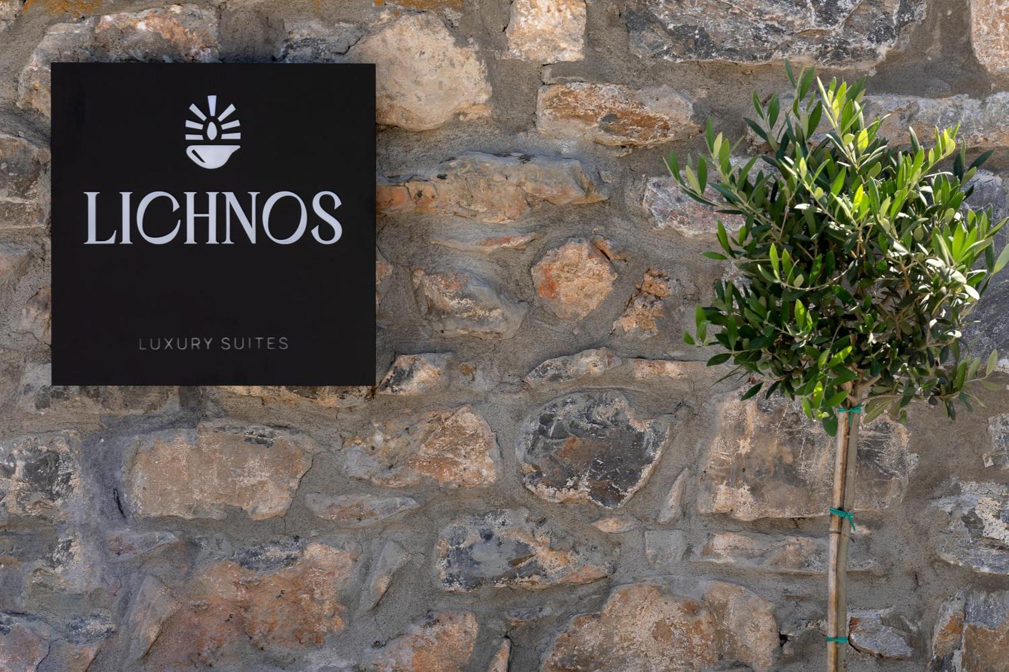 Lichnos Luxury Suites Sourpi Buitenkant foto