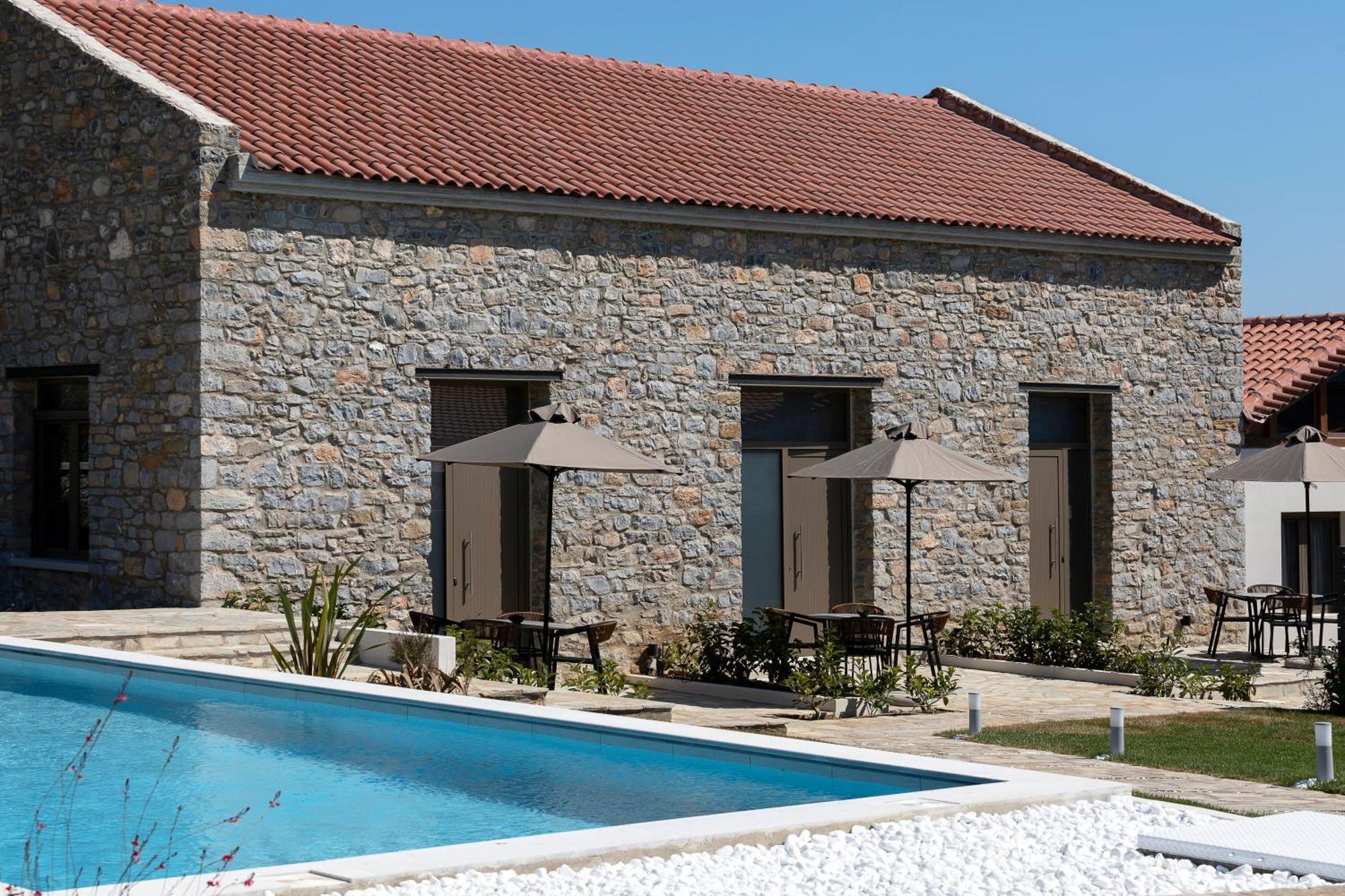 Lichnos Luxury Suites Sourpi Buitenkant foto