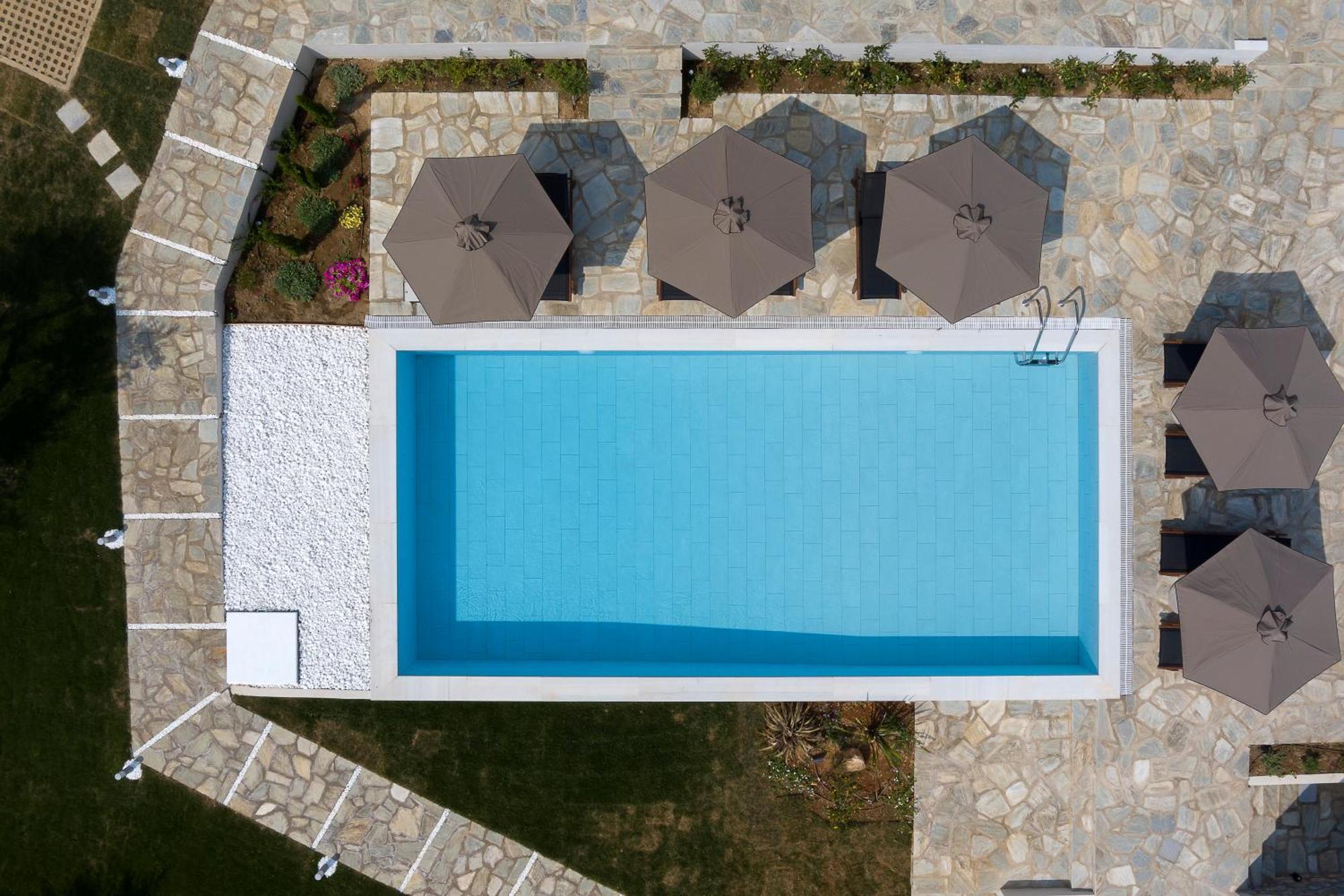 Lichnos Luxury Suites Sourpi Buitenkant foto