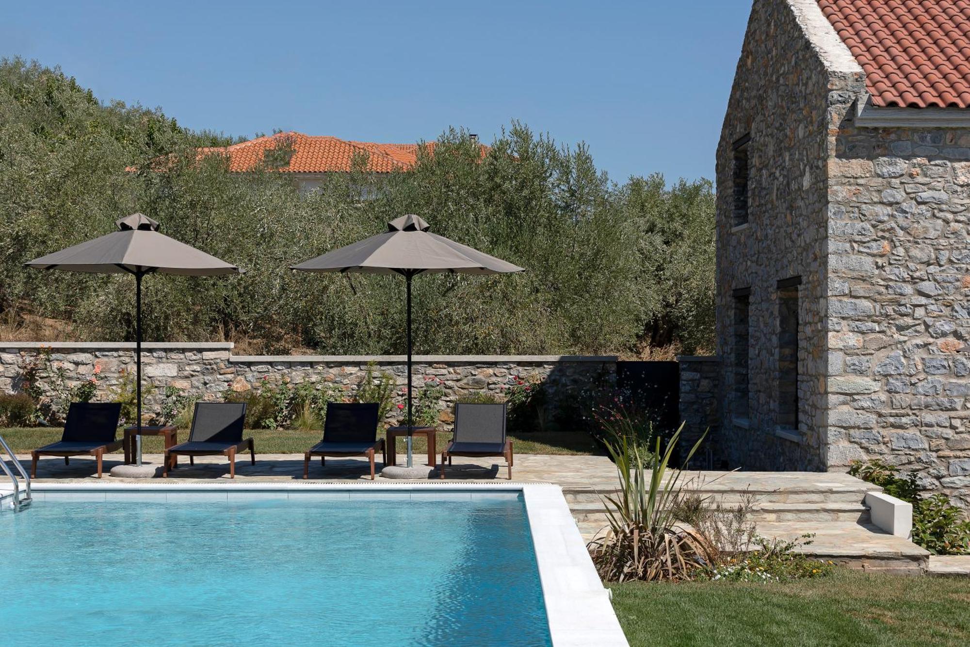 Lichnos Luxury Suites Sourpi Buitenkant foto
